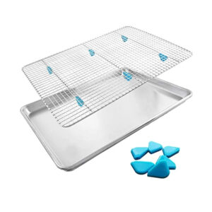 Baking Sheet with Wire Rack Set